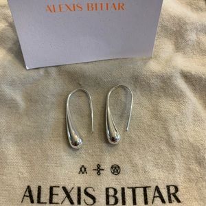 Alexis Bittar Silver Threader Earrings NWOT
